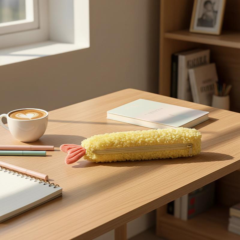 Ideal Stationery & Office Supply - Adorabile Astuccio in Peluche a Forma