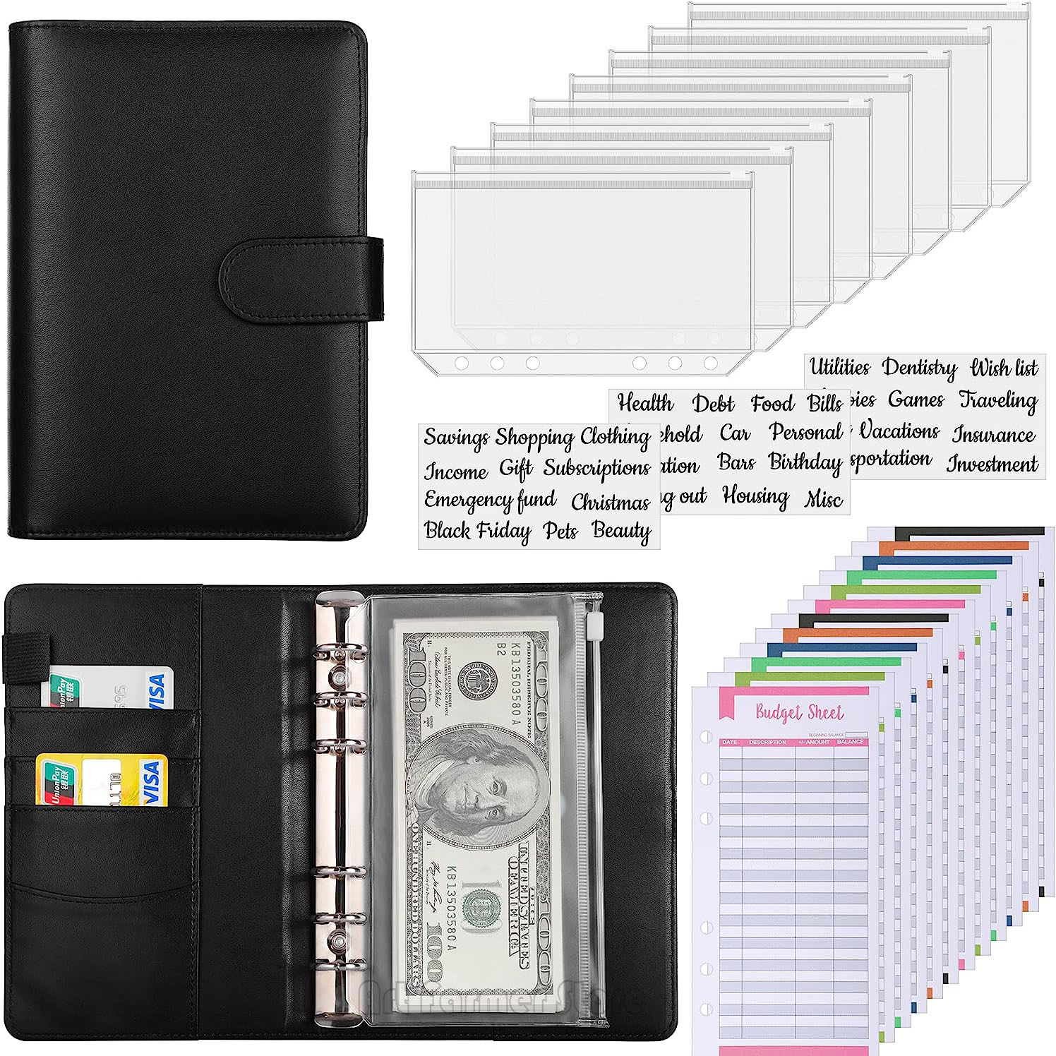 Raccoglitore budget A6 con bus - Planner Weekly Budget recensione e prezzo
