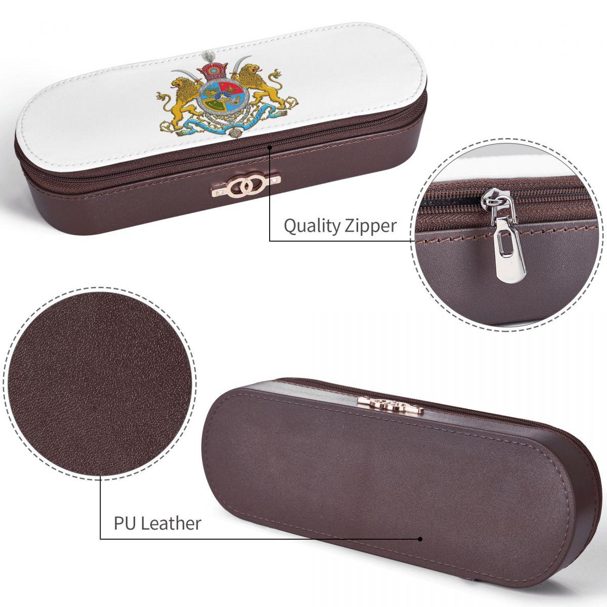Astuccio in Pelle con Emblema  - Lion Stationery & Office Supply(Kunshan)Co.Ltd recensione e prezzo