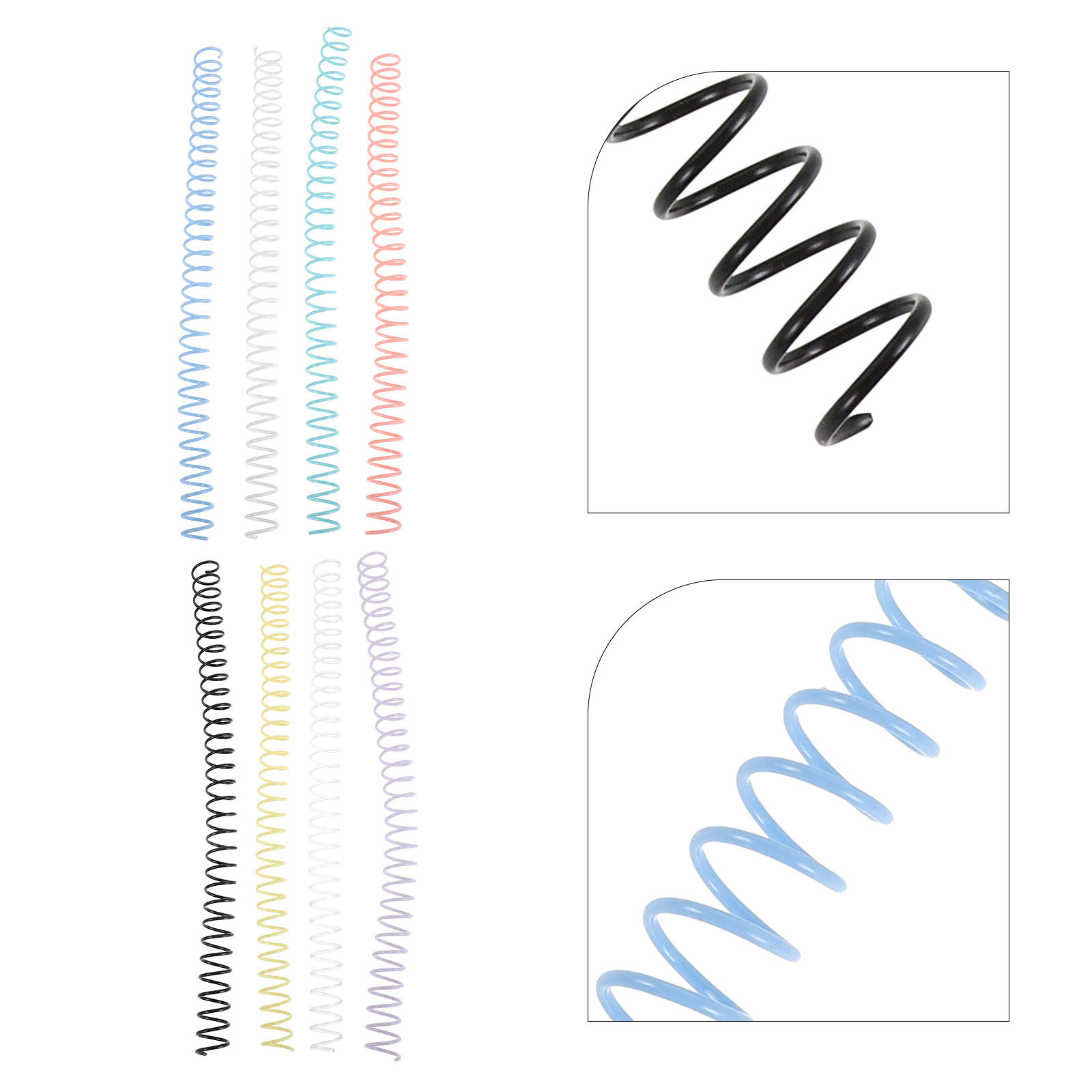 8 Pezzi di Spirali in Plastica - Binding Comb Plastic recensione e prezzo