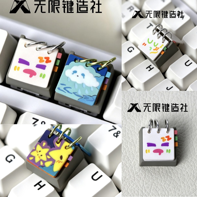 Wuxian Cute Calendar Resin Key - Ideal Stationery & Office Supply recensione e prezzo