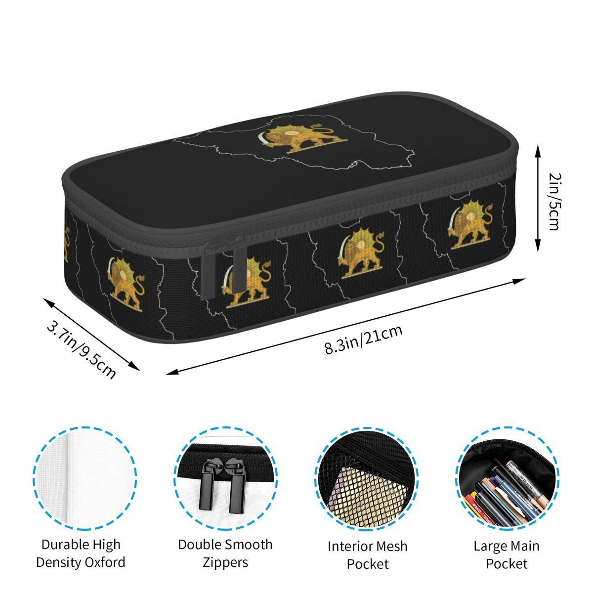 Astuccio portapenne Iran Black - Lion Stationery & Office Supply(Kunshan)Co.Ltd recensione e prezzo