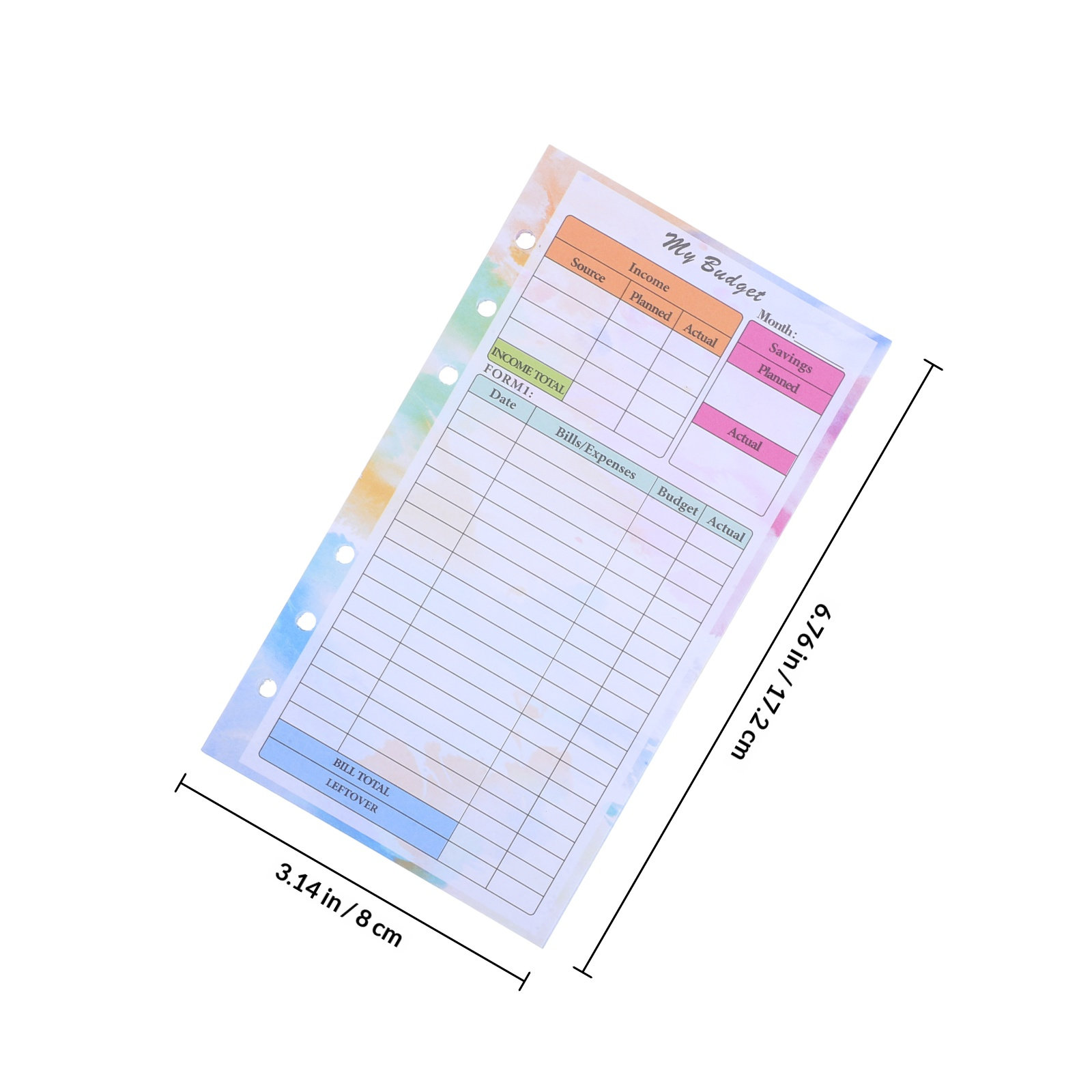 14 Fogli di Quaderno Economico - Planner Weekly Budget recensione e prezzo
