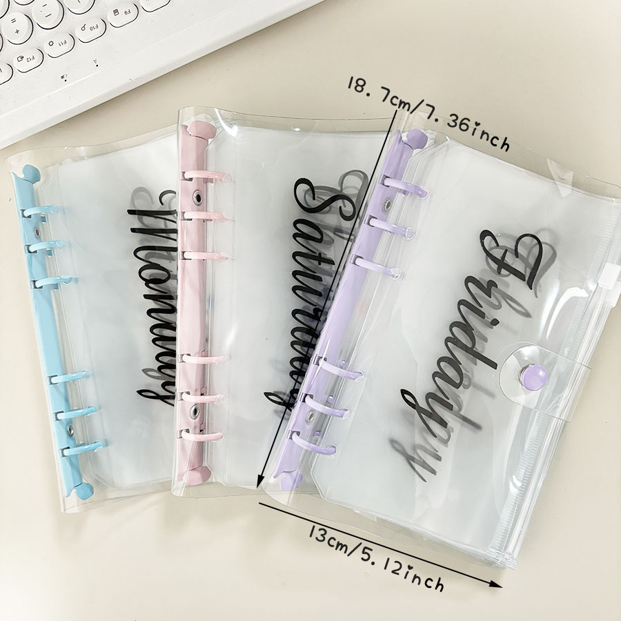 SKYSONIC 1 Set A6 Macarone Bin - Planner Weekly Budget recensione e prezzo