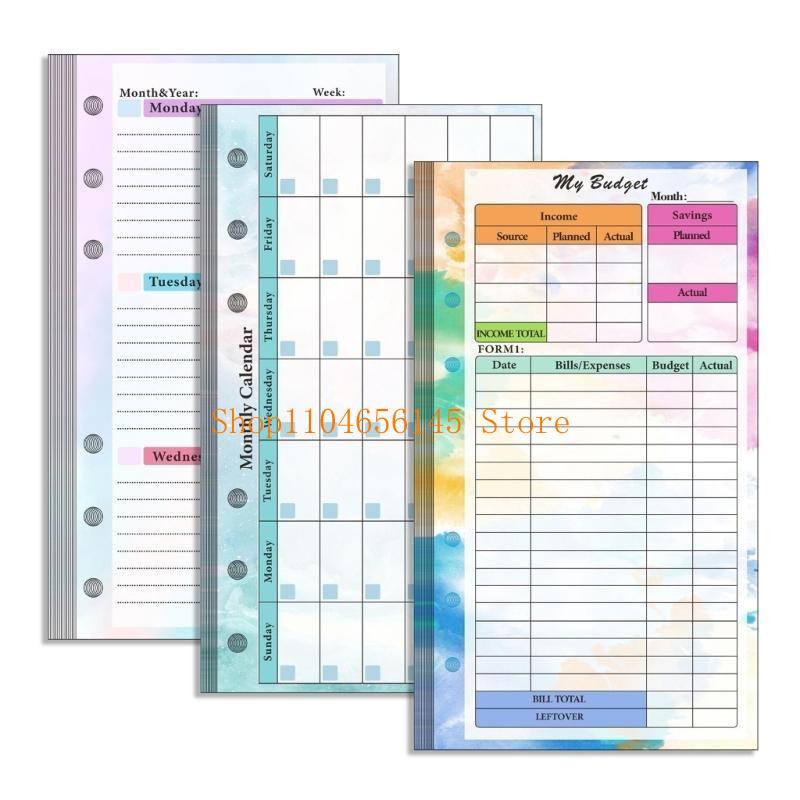 Foglio foderato in carta di ri - Planner Weekly Budget recensione e prezzo