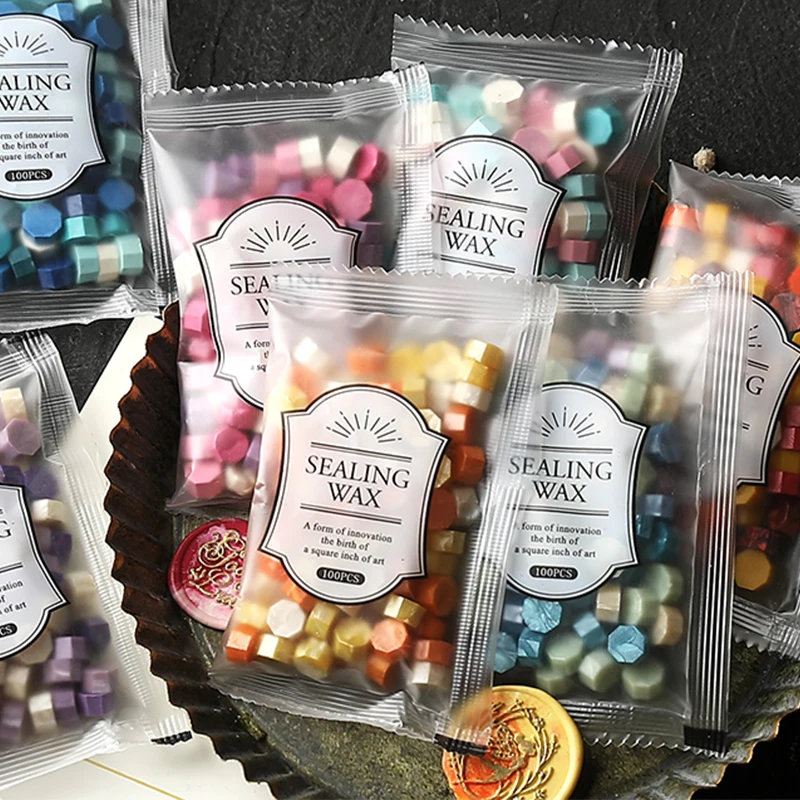 200 pz/borsa Ottagono Colore M - Wax Seal Stamp Kit recensione e prezzo