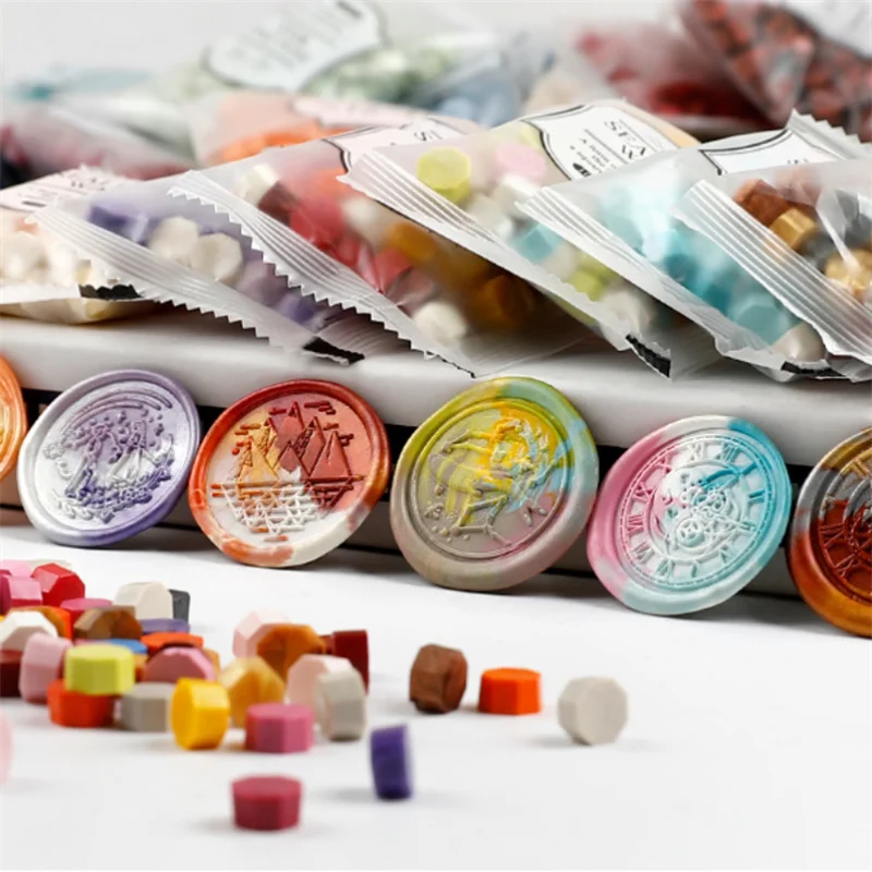 200 pz/borsa Ottagono Colore M - Wax Seal Stamp Kit recensione e prezzo
