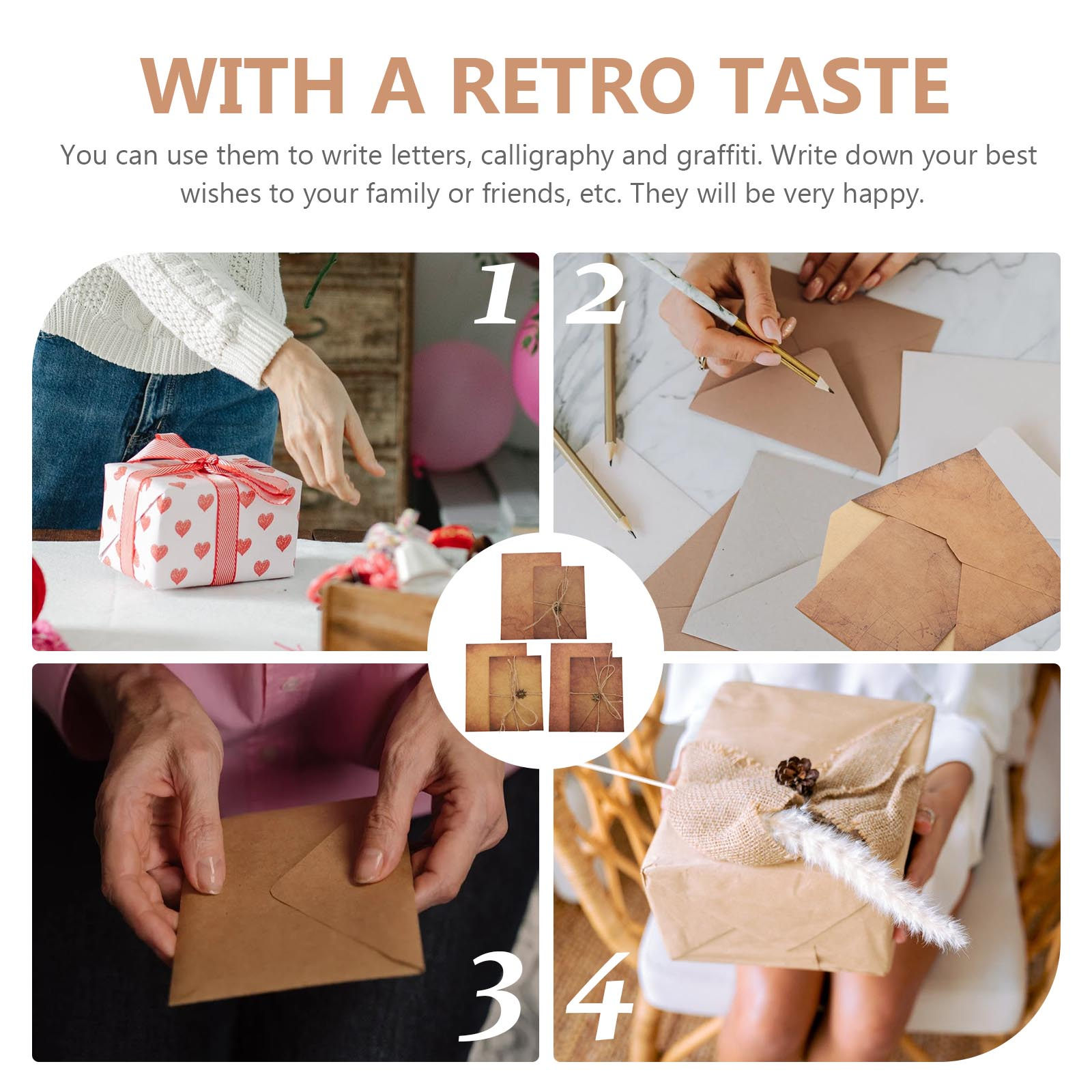 Set di Buste e Carta da Letter - Letter Envelope Kraft recensione e prezzo