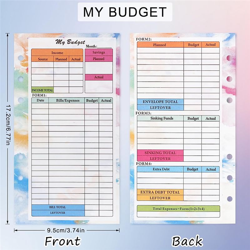 Ultima versione del ricambio p - Planner Weekly Budget recensione e prezzo