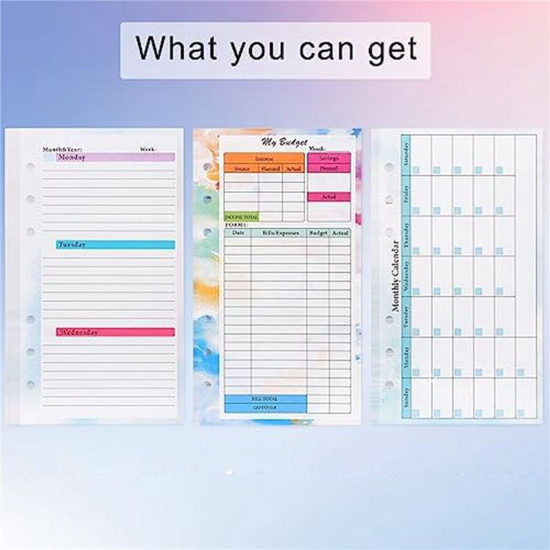 N36R-2 Set di ricariche per ag - Planner Weekly Budget recensione e prezzo