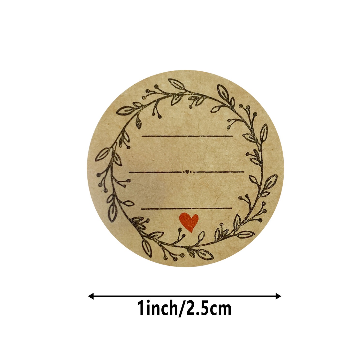 500 pezzi/rotolo adesivi in ca - Letter Envelope Kraft recensione e prezzo