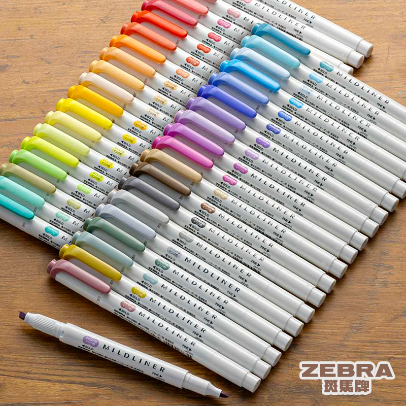 Giappone ZEBRA Mildliner Evide - Zebra Pen Mildliner recensione e prezzo